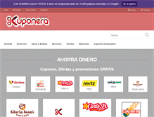 Tablet Screenshot of kuponera.com